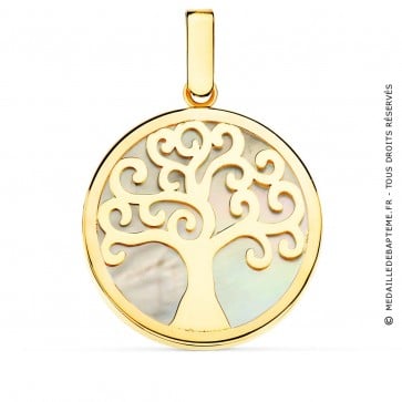 Médaille Arbre de Vie ronde