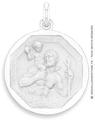 Médaille Saint Christophe