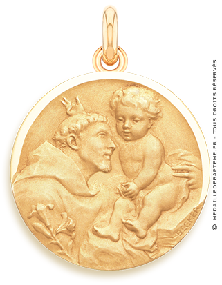 Médaille Saint Antoine de Padoue