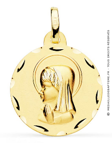 Médaille Vierge Enfant 