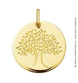 Médaille Arbre de Vie brillant 