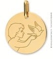 Médaille Ange et l'envol de la Colombe