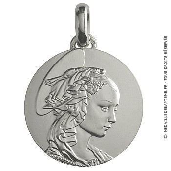 Médaille Madone de Filippo Lippi (Argent)