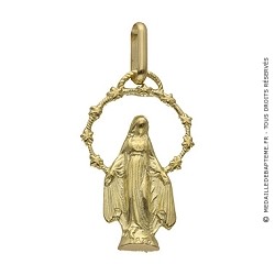 Pendentif Vierge de Fatima