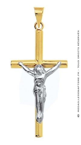 Croix Christ (Or Jaune)