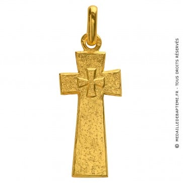 Croix des Chemins de Bionval (Or Jaune)