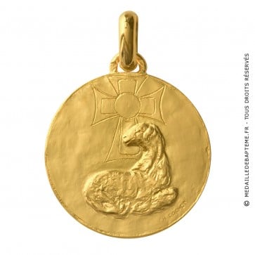 Médaille Agneau Mystique (Or Jaune) - La Monnaie de Paris