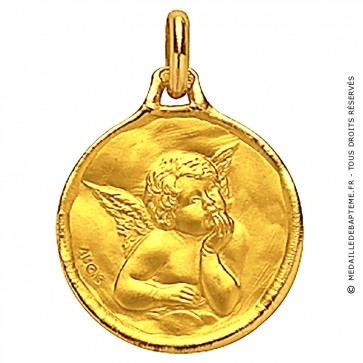 Médaille Ange Augis (Or Jaune)
