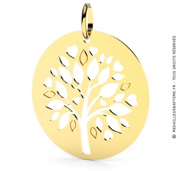 Médaille l'Arbre ajouré de la Vie (Or jaune)