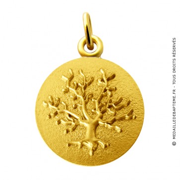 Médaille arbre de vie Martineau (Or Jaune)