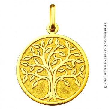 Médaille arbre de vie (Or Jaune)