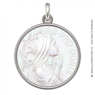 Médaille Vierge jeune - Ora Pro Nobis