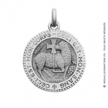 Médaille Becker Agneau Mystique (Argent)