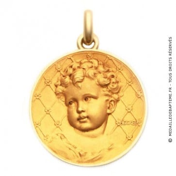 Médaille Bébé Becker  - medaillle bapteme Becker