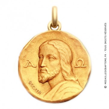 Médaille Christ Catacombes  - medaillle bapteme Becker