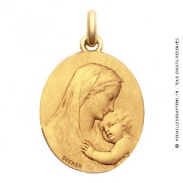 Médaille de la Maternité  - medaillle bapteme Becker