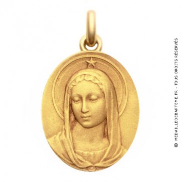 Médaille Maris Stella  - medaillle bapteme Becker
