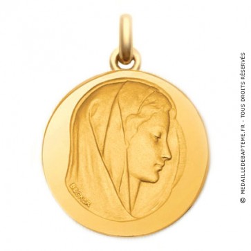 Médaille Purissima  - medaillle bapteme Becker