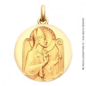 Médaille Saint Hugues  - medaillle bapteme Becker