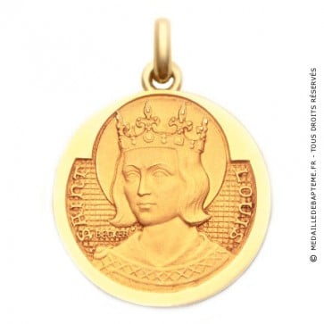 Médaille Saint Louis  - medaillle bapteme Becker