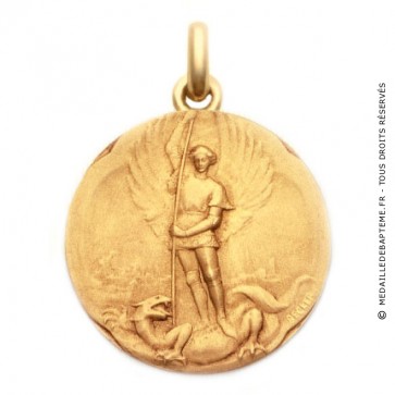 Médaille Saint Michel  - medaillle bapteme Becker