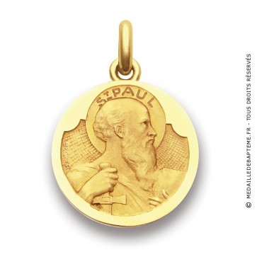 Médaille Saint Paul  - medaillle bapteme Becker