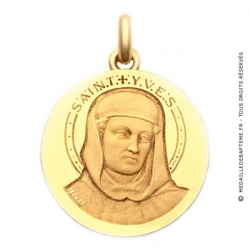 Médaille Saint Yves  - medaillle bapteme Becker
