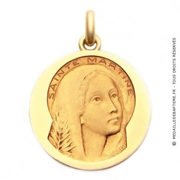 Médaille Sainte Martine  - medaillle bapteme Becker