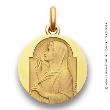 Médaille Sainte Sabine  - medaillle bapteme Becker