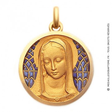 Médaille Santa Madona  - medaillle bapteme Becker