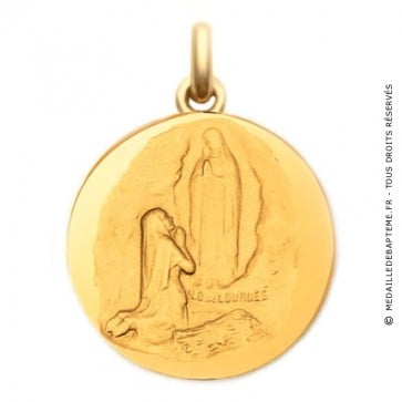 Médaille Vierge Apparition  - medaillle bapteme Becker