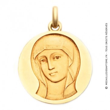 Médaille Vierge Byzantine  - medaillle bapteme Becker