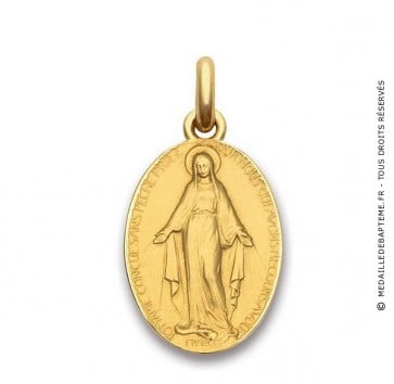 Médaille Vierge Miraculeuse  - medaillle bapteme Becker