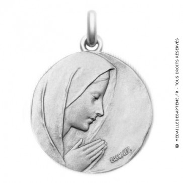 Médaille Becker Vierge en prière (Argent)