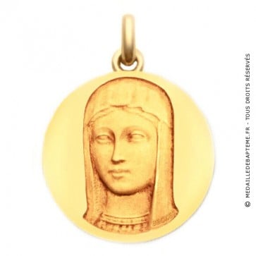 Médaille Vierge Romane  - medaillle bapteme Becker