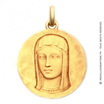 Médaille Vierge Romane  - medaillle bapteme Becker