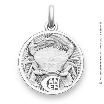 Médaille Zodiaque Cancer BECKER ( argent)