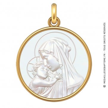 Médaille Madone de Botticelli