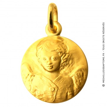 Médaille Ange au chandail (or jaune)