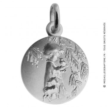 Médaille Ange à l'oiseau (Argent)