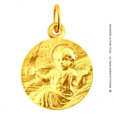 Médaille Enfant Jésus (or jaune)