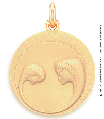 Médaille Mater Divine  - medaillle bapteme Becker