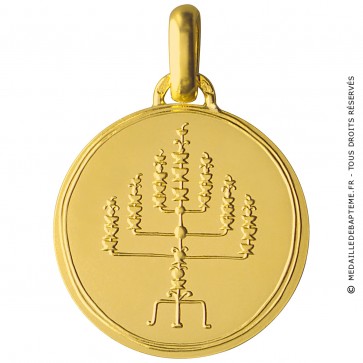 Médaille Menorah - Monnaie de Paris