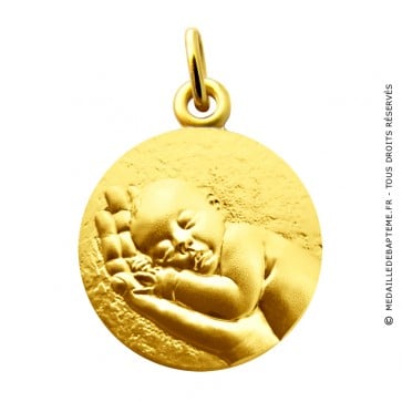 Médaille Mon tout Petit Bébé Martineau (Or Jaune)