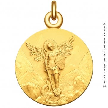 Médaille Saint-Michel (Or Jaune)