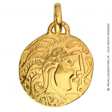 Médaille Tete Gauloise (Or Jaune) - La Monnaie de Paris