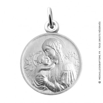 Médaille Vierge à l'enfant Botticelli (Argent)