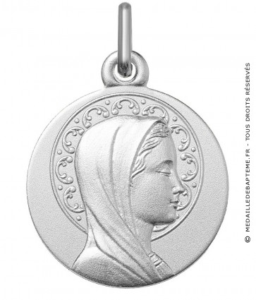 Médaille Vierge auréole arabesque (argent)