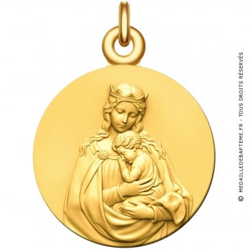 Médaille Vierge Couronnée- Manufactuure Mayaud
