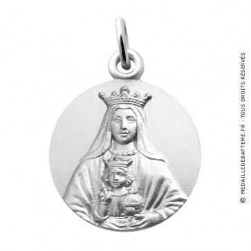 Médaille Vierge Notre Dame Couronnée de Coromoto (Argent)